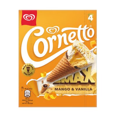 Eskimo Cornetto Max Mango & Vanilla