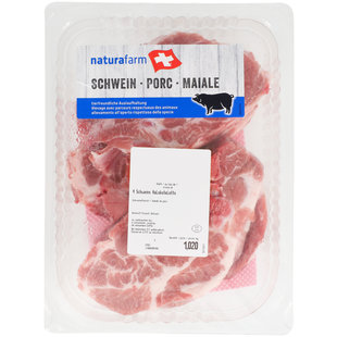 Schweins Hals Koteletten 4 Stück 1kg
