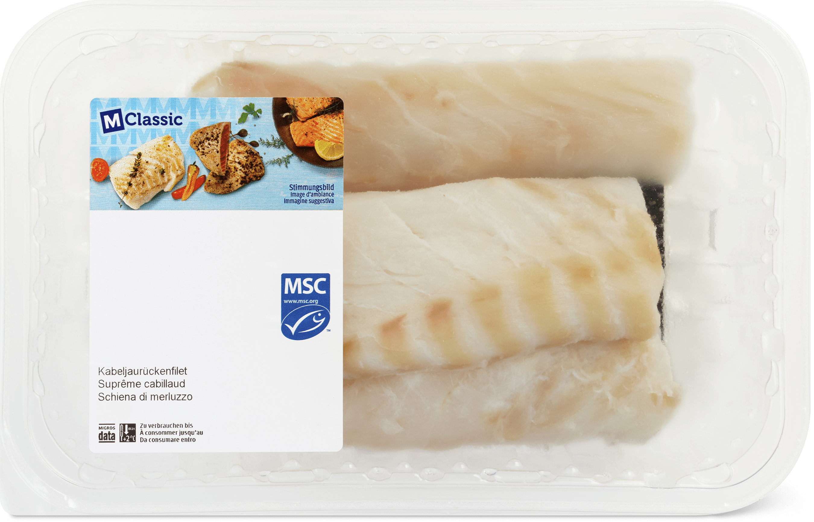 Classic Kabeljaurückenfilet