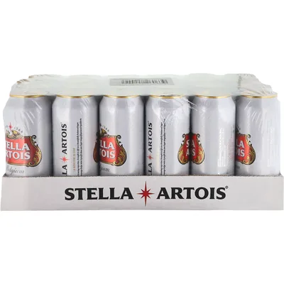 Stella Artois Bier 24 x 50cl Dosen