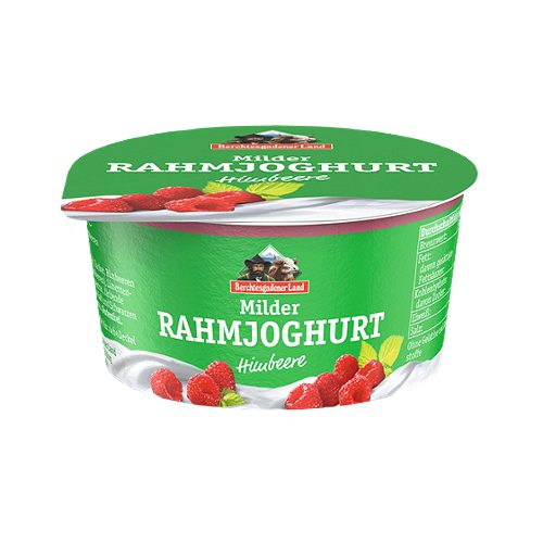 Berchtesgadener Land Rahmjoghurt Himbeere